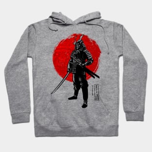 Samurai with two katanas Hoodie